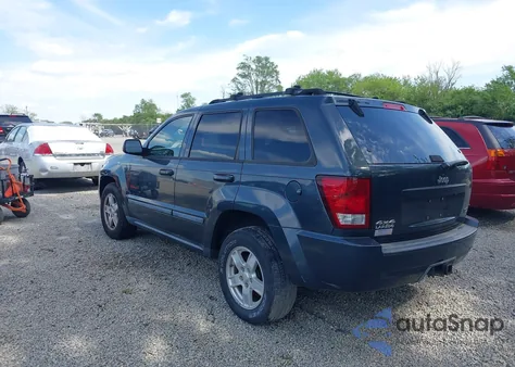 2007 Jeep Grand Cherokee Laredo из США, поврежденный, VIN 1J8HR48P57C590313